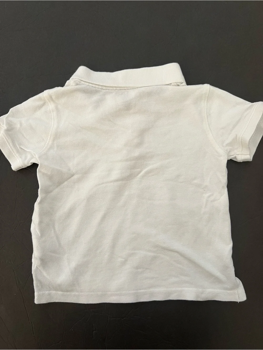 Baby GAP Polo Shirt 2T White Classic Short Sleeve Toddler Boys